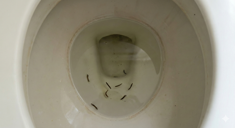 Das Phänomen „Toilettenwürmer“: Was steckt wirklich hinter den Würmern in der Toilette?