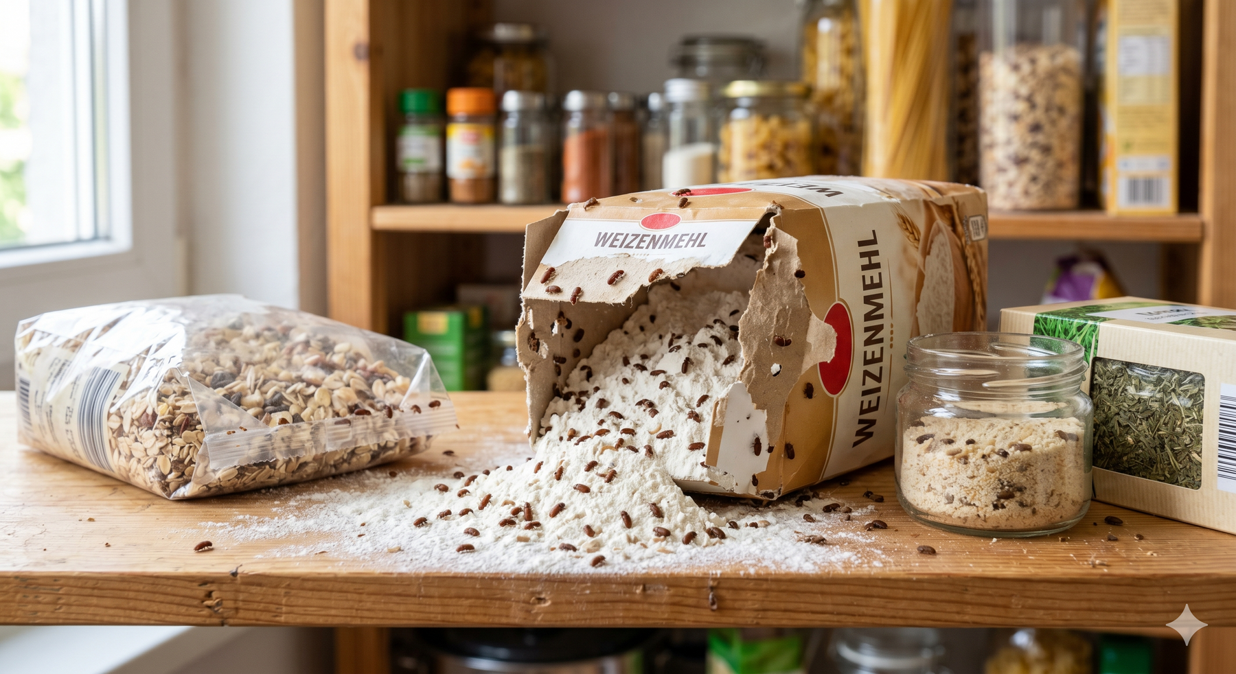 Sbarazzarsi degli scarafaggi del pane: così si combattono efficacemente i parassiti dei prodotti conservati