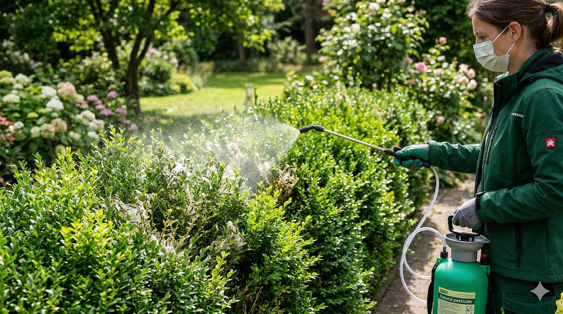 Spruzzare le tarme del bosso: ecco come salvare il legno di bosso in modo efficace e sostenibile