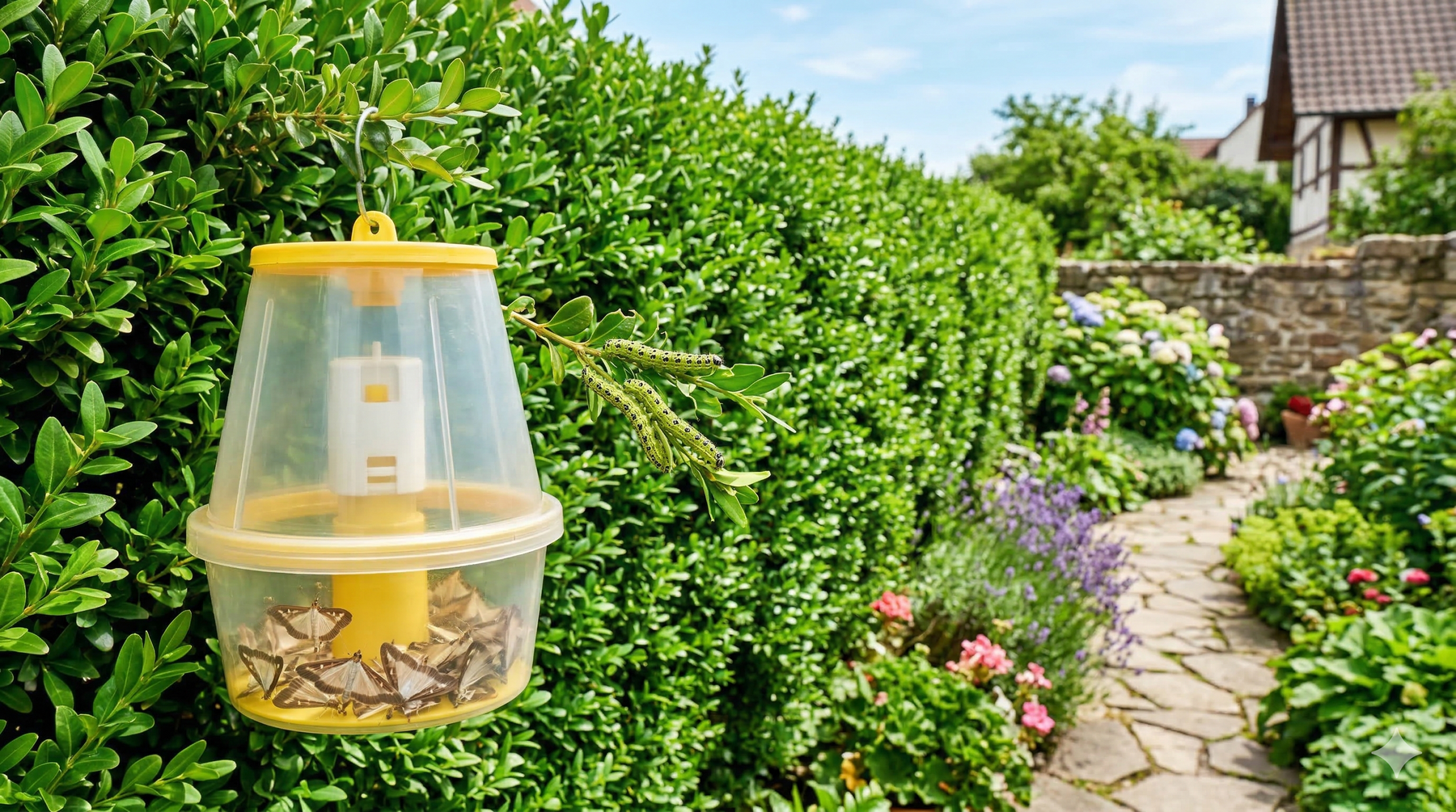 Trappola per tarme del bosso: come proteggere efficacemente le siepi dai parassiti