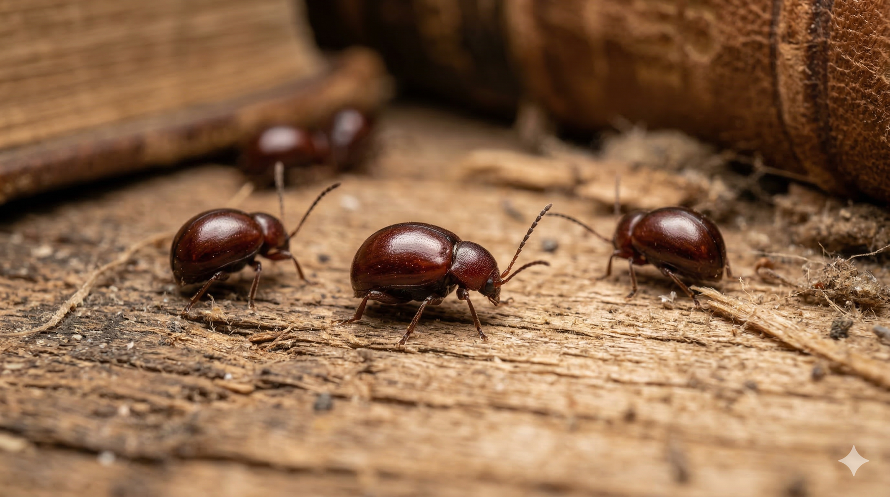 Cosa sono i coleotteri dei tappeti? Identificazione, cause e controllo