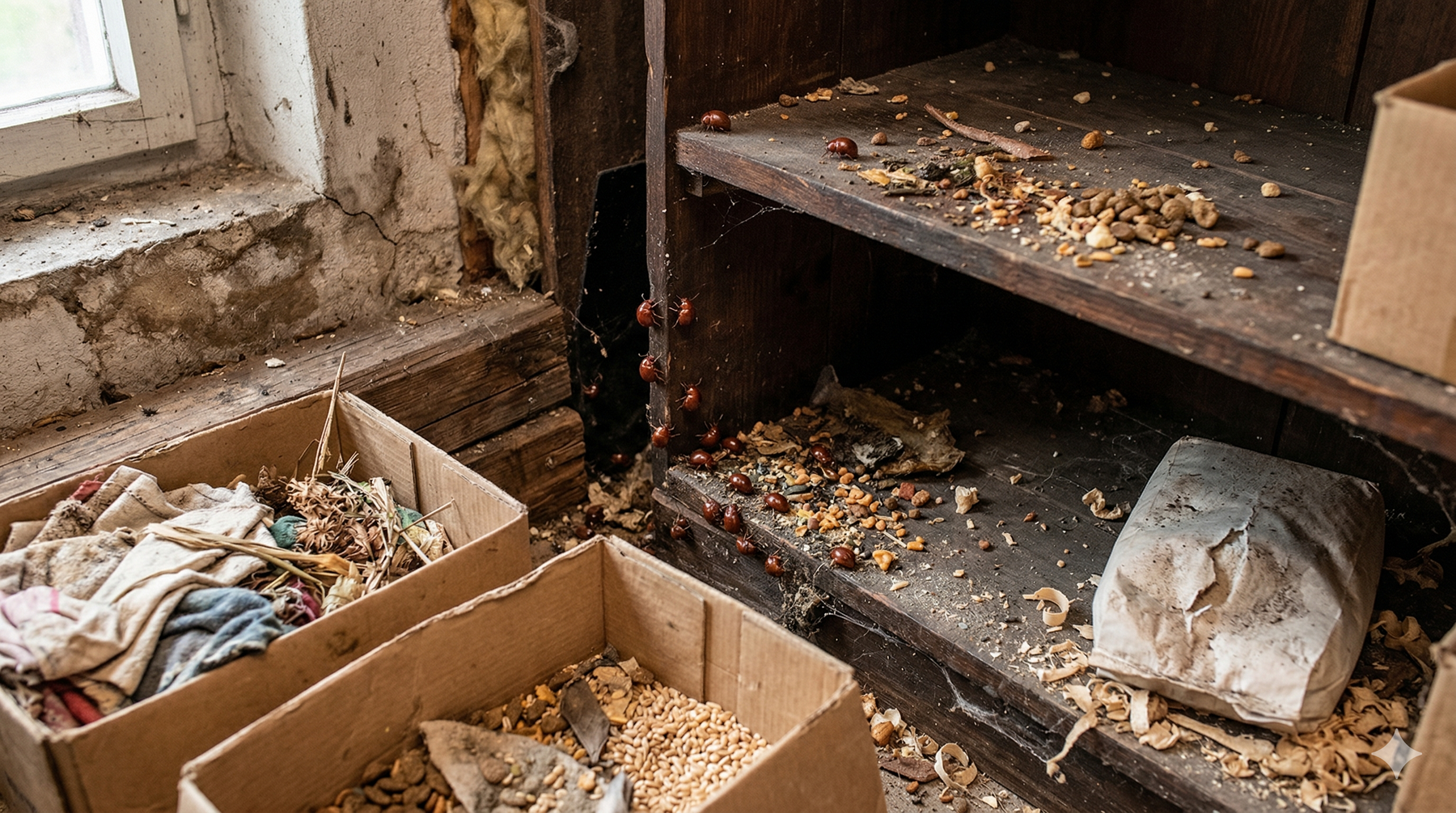 Cause di infestazione da coleotteri dei tappeti: da dove provengono questi parassiti in casa?