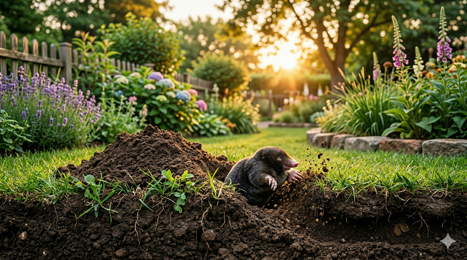 A che ora scava la talpa? La guida definitiva per i giardinieri