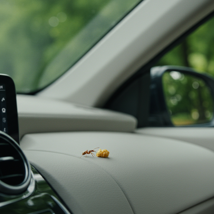 Ameisen im Auto: Bekämpfung und Vorbeugung
