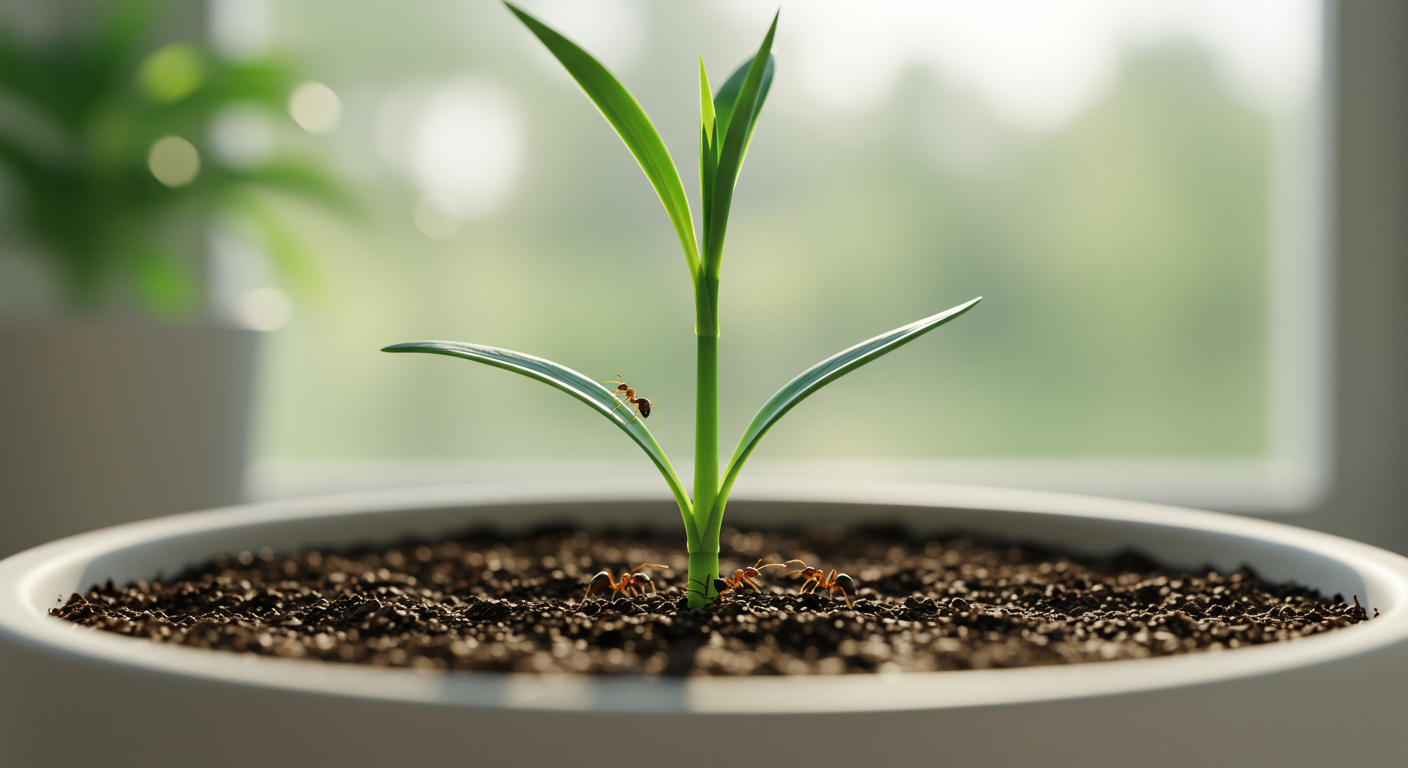 Ameisen im Gewächshaus: Bekämpfung und Vorbeugung