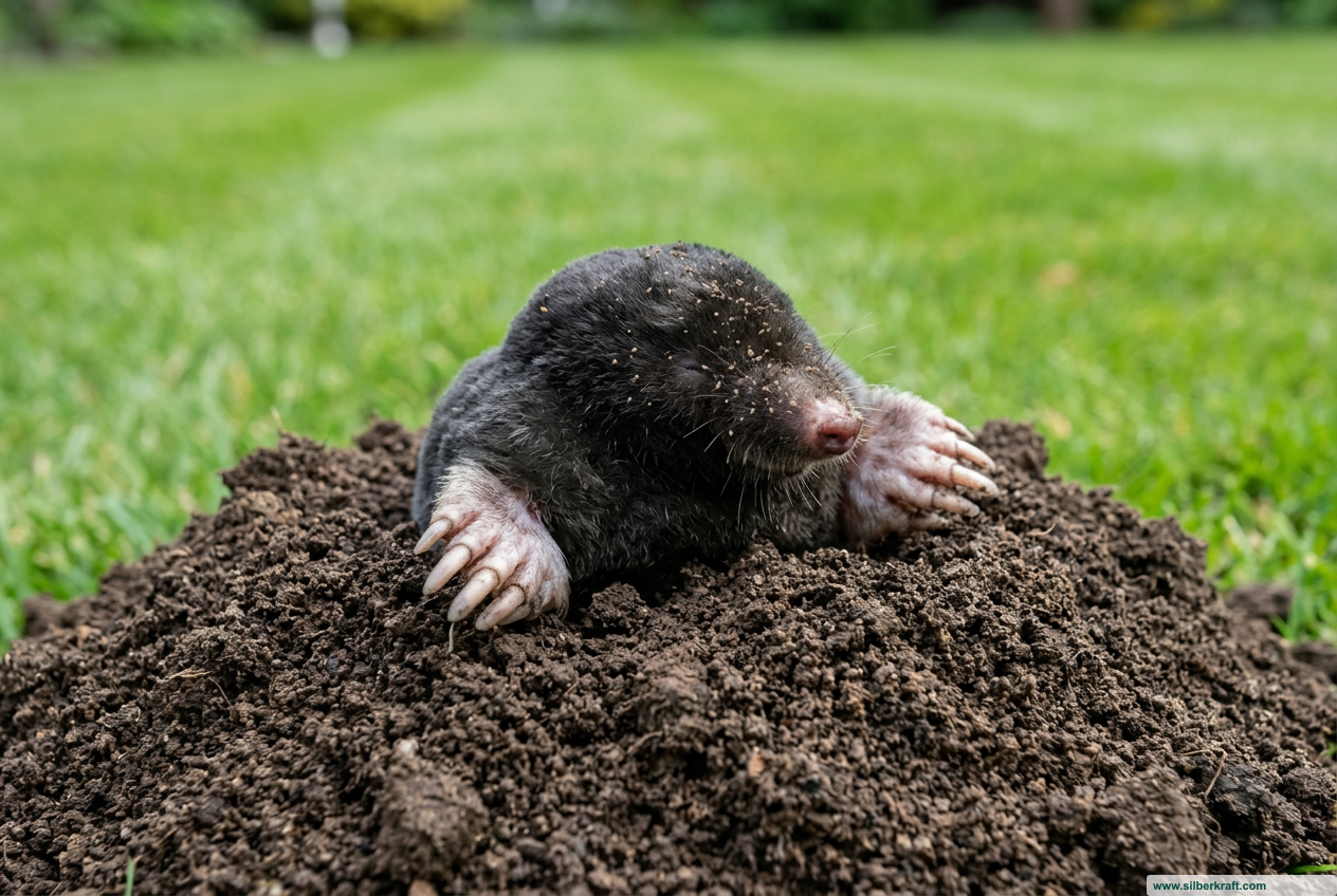 Cumuli di talpe in giardino: tutto su protezione, benefici e rimedi delicati