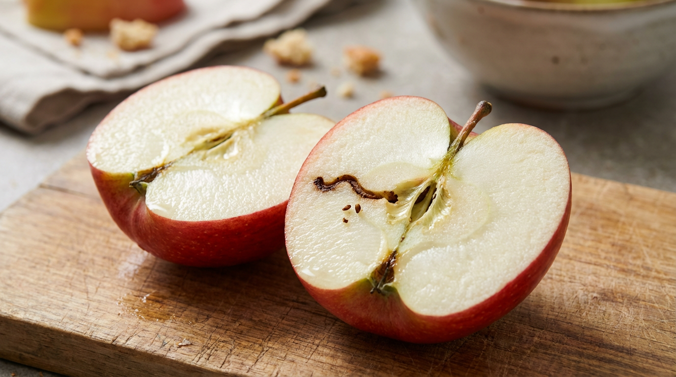 Mosca della mela nella mela: si possono ancora mangiare le mele infestate?