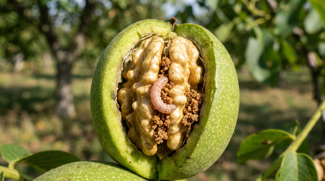 Carpocapsa del noce: come riconoscere e combattere l'infestazione in modo naturale