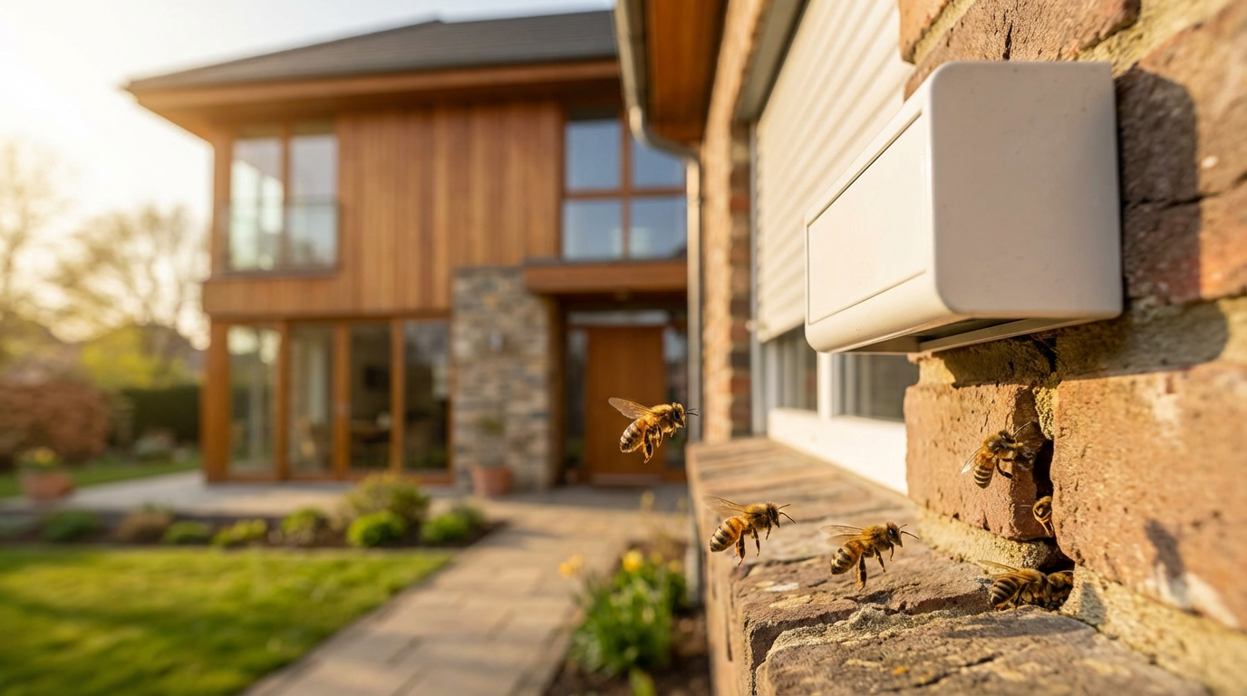 Come allontanare le api: metodi delicati che non incoraggiano la costruzione dei nidi