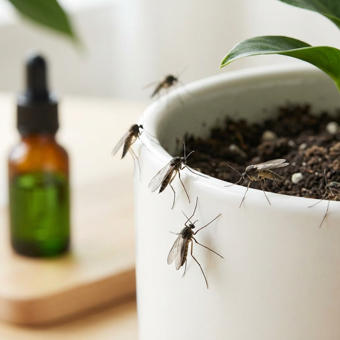 Teebaumöl gegen Trauermücken