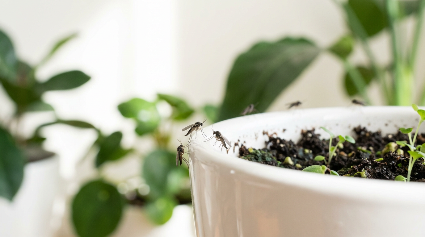 Come sbarazzarsi dei moscerini dei funghi - Cosa aiuta contro i moscerini dei funghi