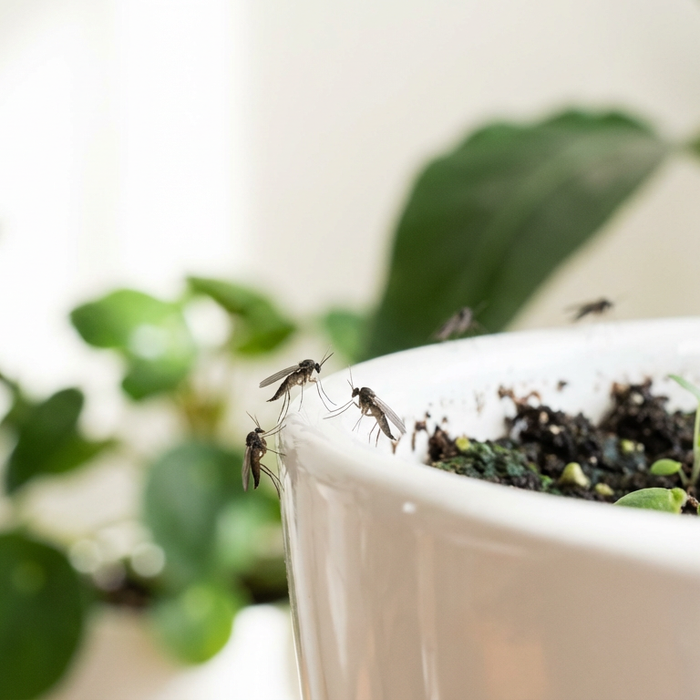 Trauermücken loswerden - Was hilft gegen Trauermücken