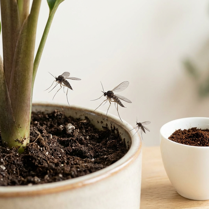 Kaffee gegen Trauermücken