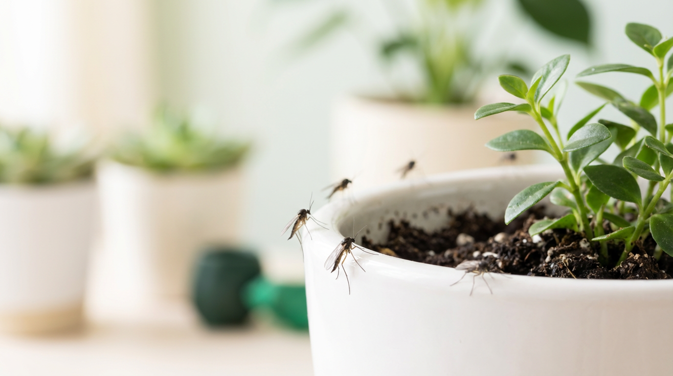 Cannella contro i moscerini dei funghi