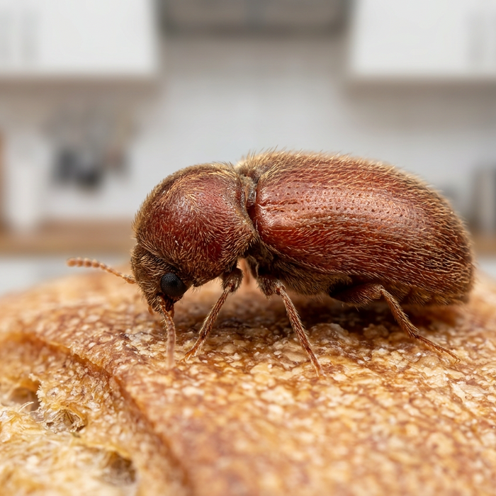 Combattere professionalmente lo scarabeo del pane: strategie contro il parassita dei prodotti conservati