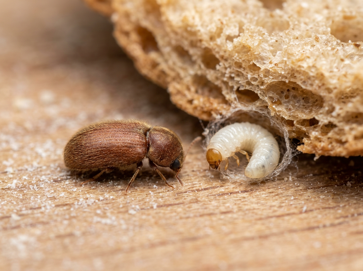 Scarafaggi pericolosi del pane: tutto su rischi, danni e controllo efficace