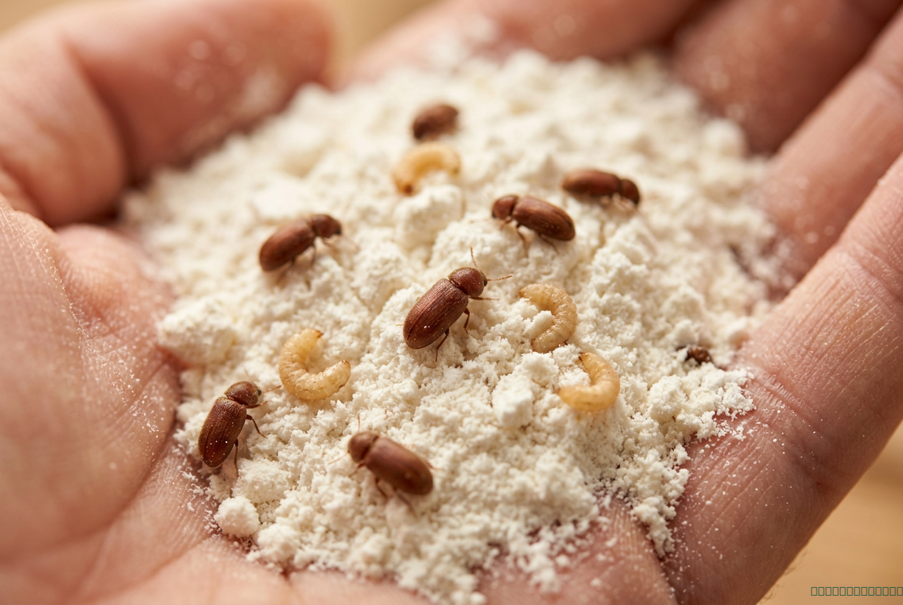 Coleotteri del pane nella farina: individuare, combattere e prevenire i parassiti