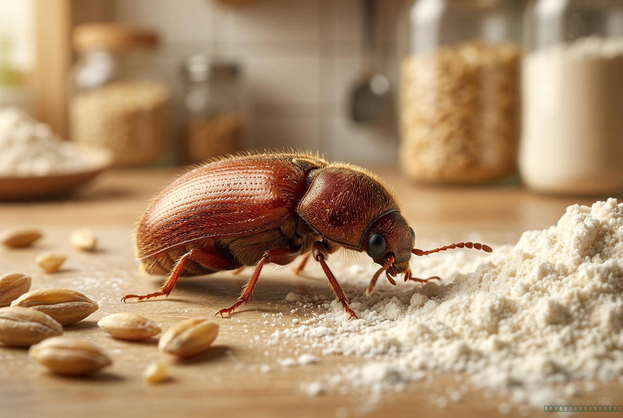 Cosa fare contro gli scarabei del pane in cucina: un aiuto efficace contro i parassiti della dispensa