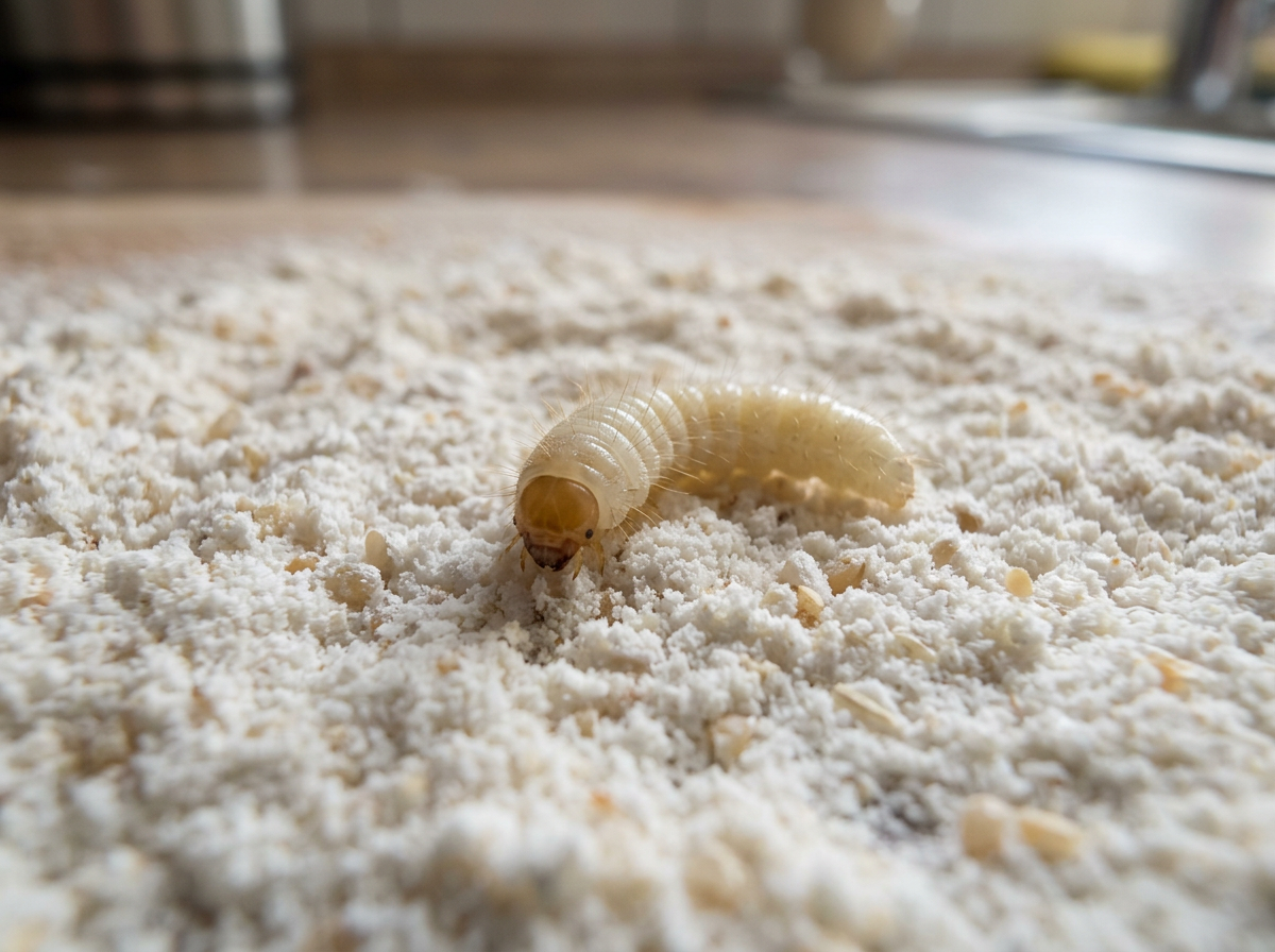 Larva dello scarabeo del pane: riconosce, combatte e protegge efficacemente le scorte