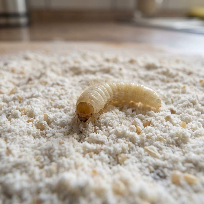Larva dello scarabeo del pane — immagine 1