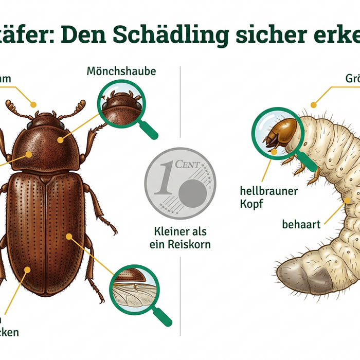Gli scarabei del pane da dove vengono: cause, rilevamento e controllo efficace