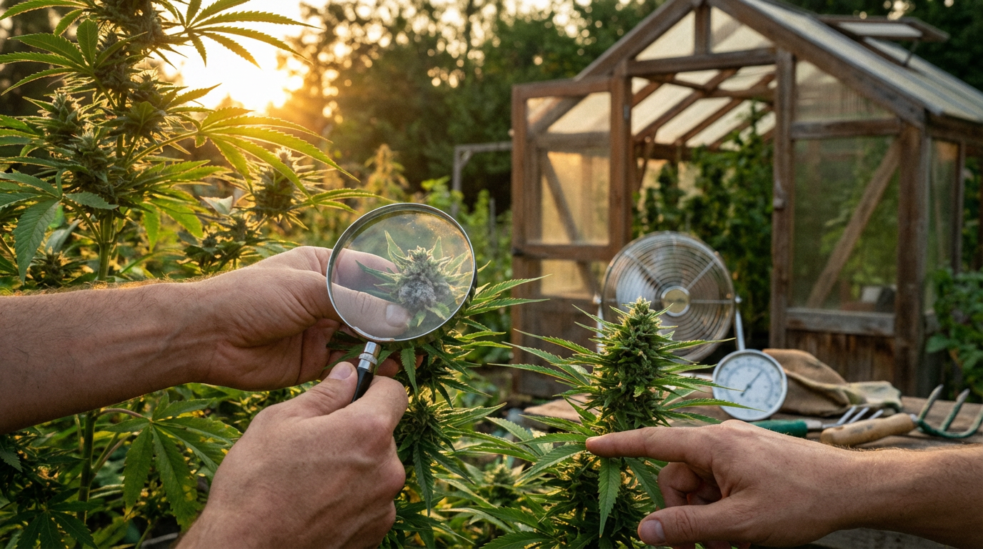 Riconoscere ed evitare la muffa nella cannabis: la guida definitiva per i coltivatori