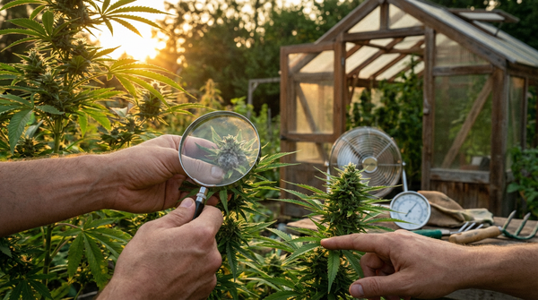 Cannabis Schimmel erkennen und vermeiden: Der ultimative Guide für Grower