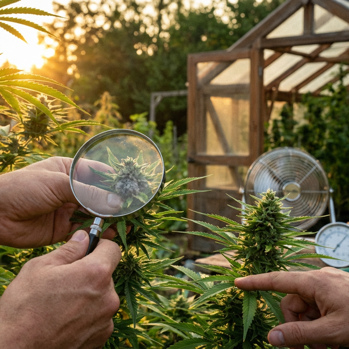 Riconoscere ed evitare la muffa nella cannabis: la guida definitiva per i coltivatori