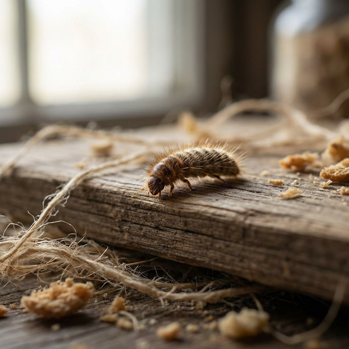 Speckkäfer Larve erkennen: Tipps zur Bestimmung und Bekämpfung