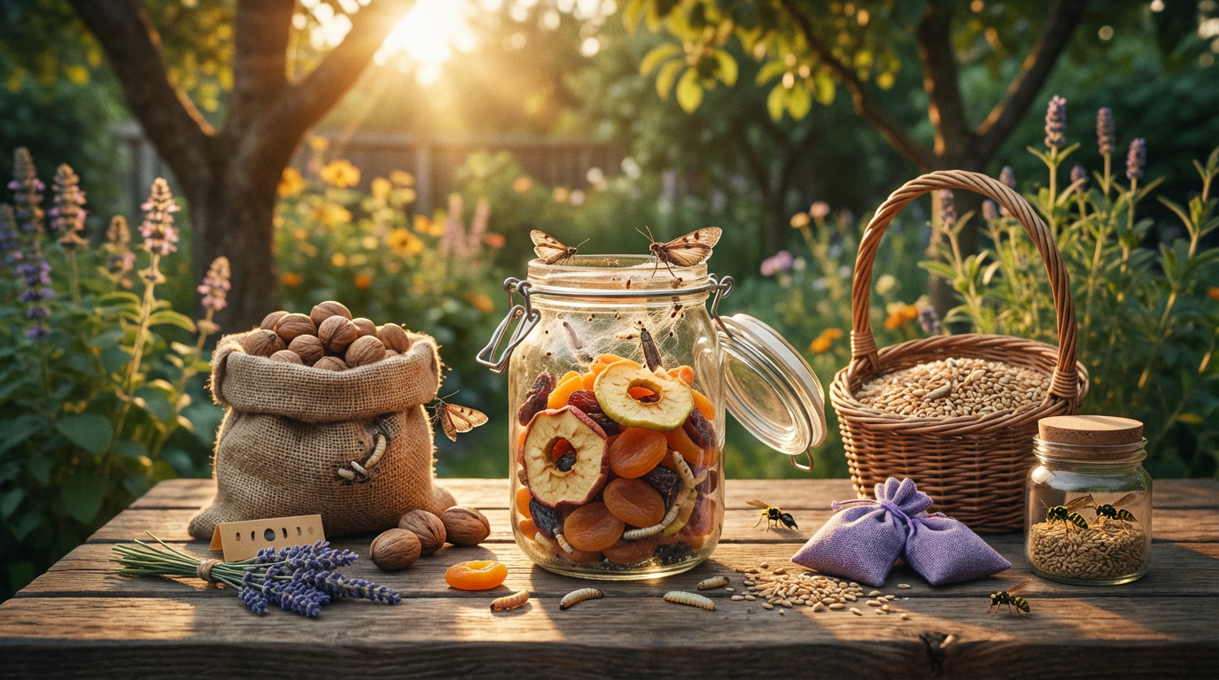 Infestazione da tarme della frutta secca: riconoscere, causare e combattere con successo