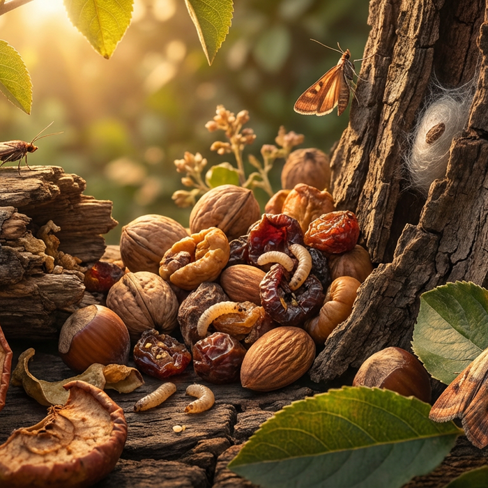Ciclo vitale della tignola della frutta secca: tutte le fasi e tempi di sviluppo