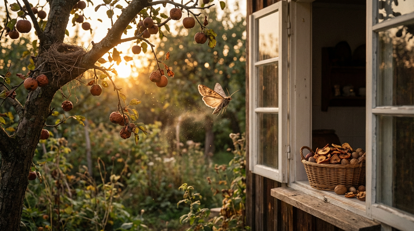 Falena della frutta secca da dove? Ecco come i parassiti entrano nella tua cucina