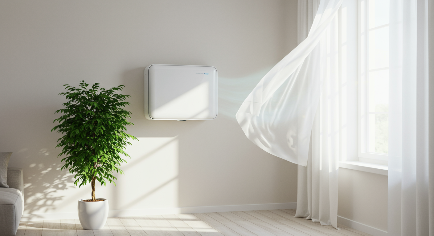 Dezentrale Lueftungsanlage gegen Schimmel