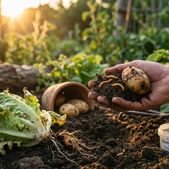 Wireworms in giardino: rileva, previene e combatte biologicamente