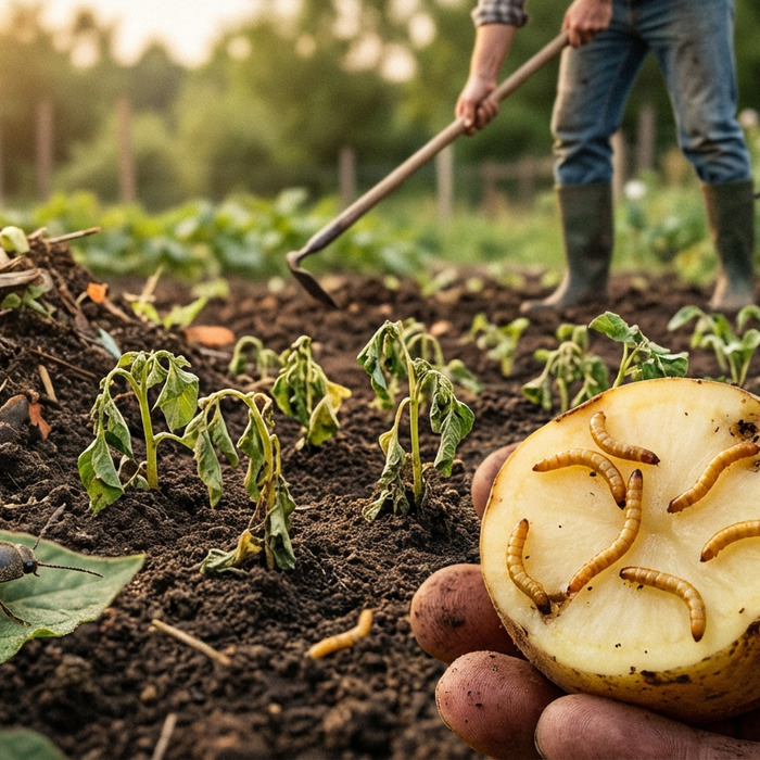 Larve di Wireworm: biologia, ciclo di vita e controllo
