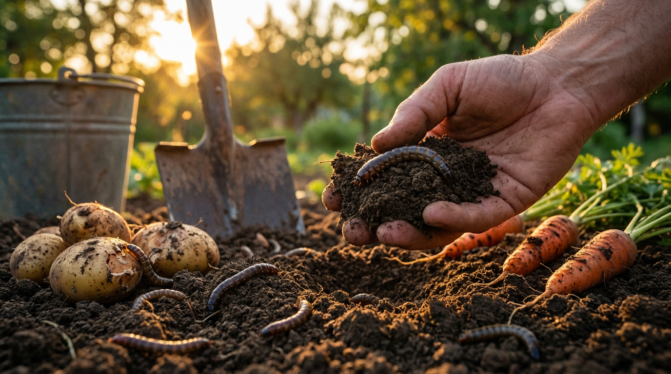 Wireworms neri: identificazione, specie e controllo mirato