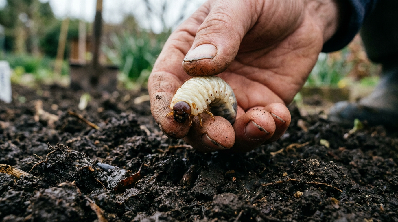 Larve nel terreno: riconoscere i parassiti e combatterli biologicamente