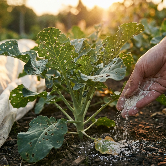 Pulci dei broccoli: riconoscere i danni e combatterli biologicamente