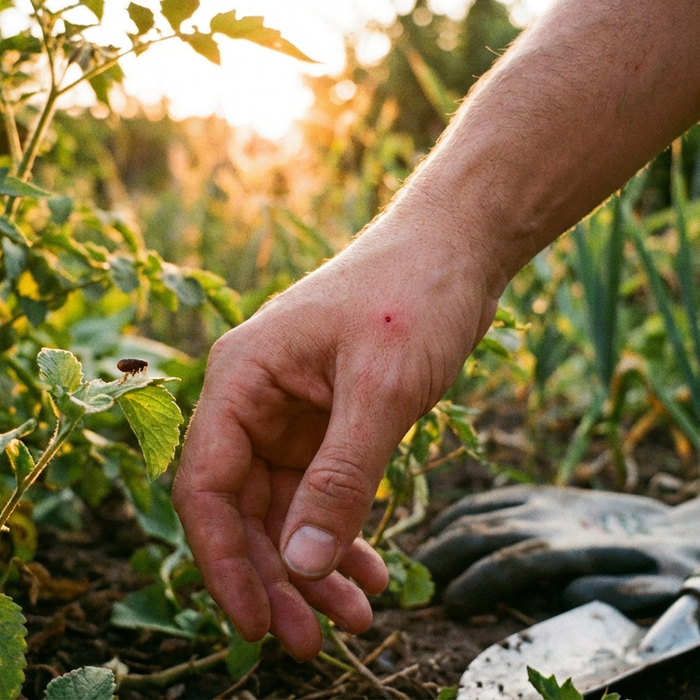 Punture di scarafaggi delle pulci: i parassiti del giardino possono mordere le persone?