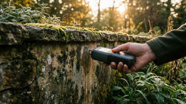 Feuchtemessgerät für die Wand und für Schimmel: Präzise Analyse