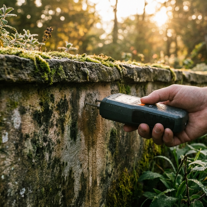 Feuchtemessgerät für die Wand und für Schimmel: Präzise Analyse