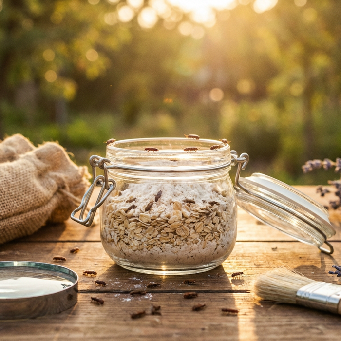 Coleotteri piatti dei cereali in casa: riconoscere e combattere con successo