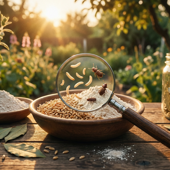 Riconoscere e combattere le larve del coleottero piatto del grano: la guida