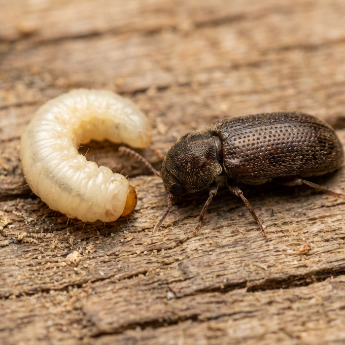 Holzwurm Stadien: Der komplette Lebenszyklus und effektive Bekämpfung