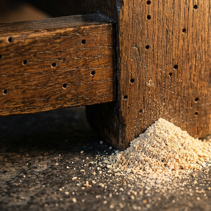 Holzwurm Übertragung auf andere Möbel: Risiken erkennen und stoppen