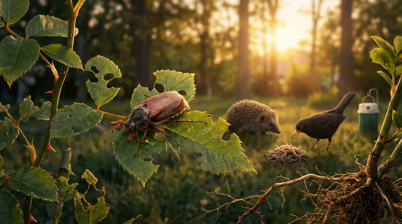 Lo scarabeo di giugno è un parassita? Tutto sul danno e sulla sua lotta