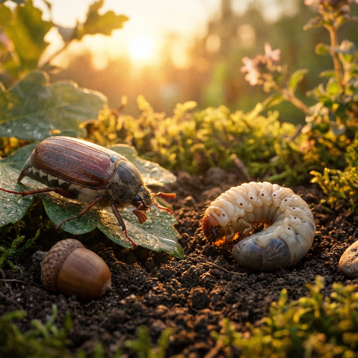 Dimensioni dello scarabeo di giugno: quanto diventano realmente grandi gli scarabei e le larve?