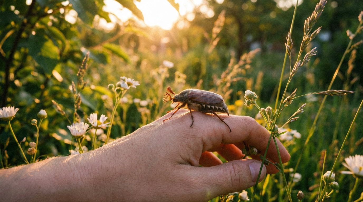 Gli scarabei di giugno possono mordere? Tutto su morsi, pericoli e miti