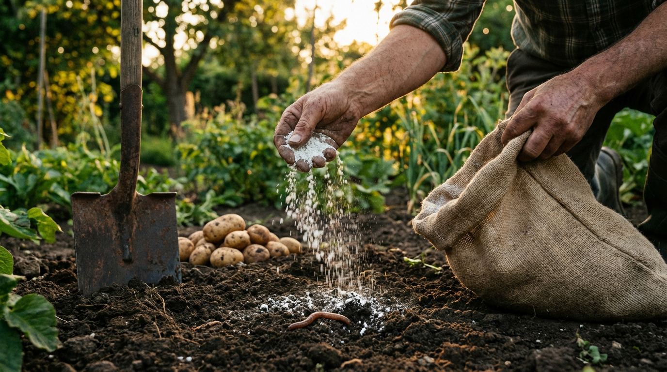 Calce contro i vermi: cura miracolosa o mito agricolo?