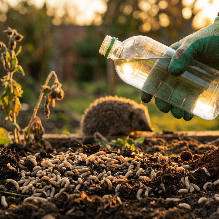 Si possono uccidere i vermi con il cloro? Rischi e alternative migliori